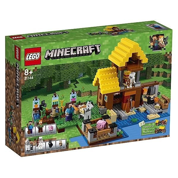 LEGO® LEGO® Minecraft? 21144 Farmhäuschen, 549 Teile