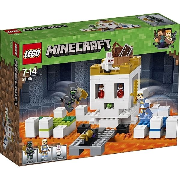 LEGO® LEGO® Minecraft 21145 Die Totenkopfarena, 198 Teile