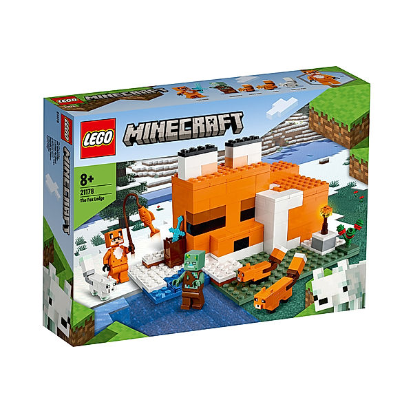 LEGO® LEGO® Minecraft 21178 Die Fuchs-Lodge