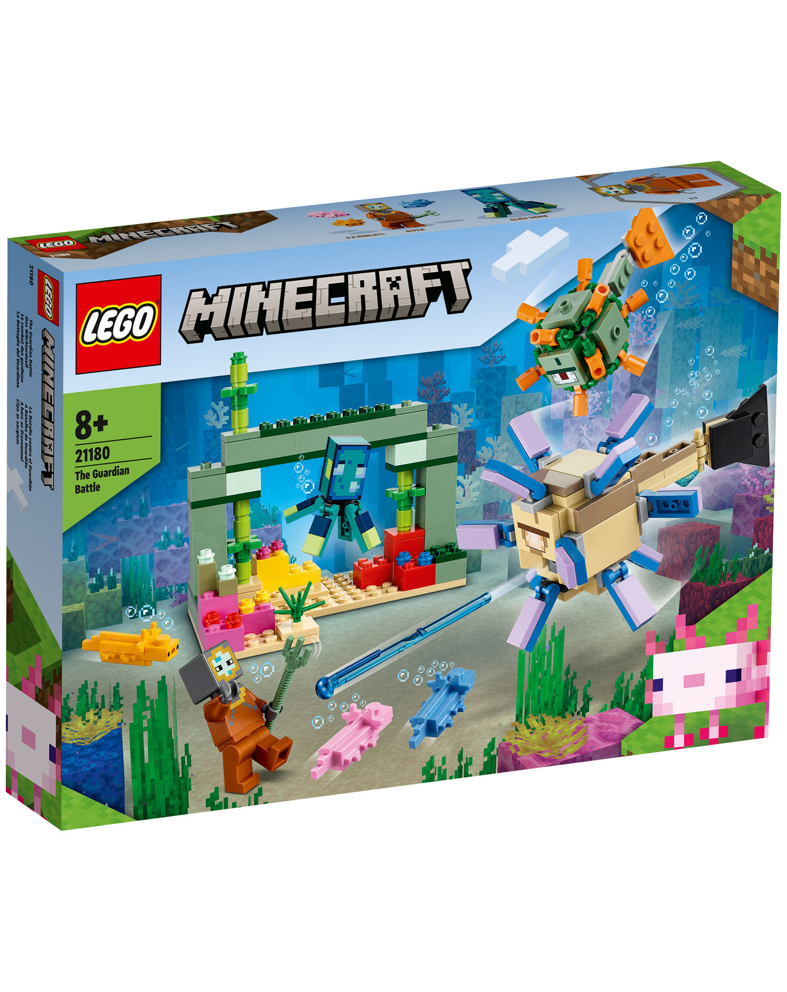 LEGO® Minecraft 21180 Das Wächterduell kaufen | tausendkind.de