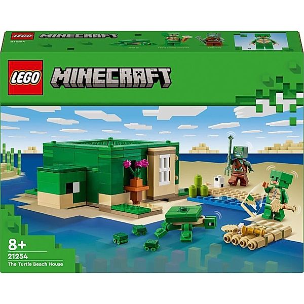 LEGO® LEGO® Minecraft 21254 Das Schildkrötenstrandhaus