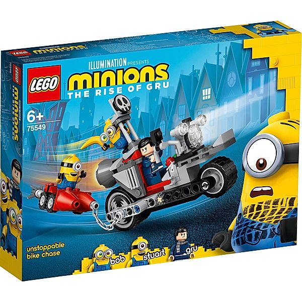 LEGO? LEGO? Minions 75549 Unaufhaltsame Motorrad-Jagd