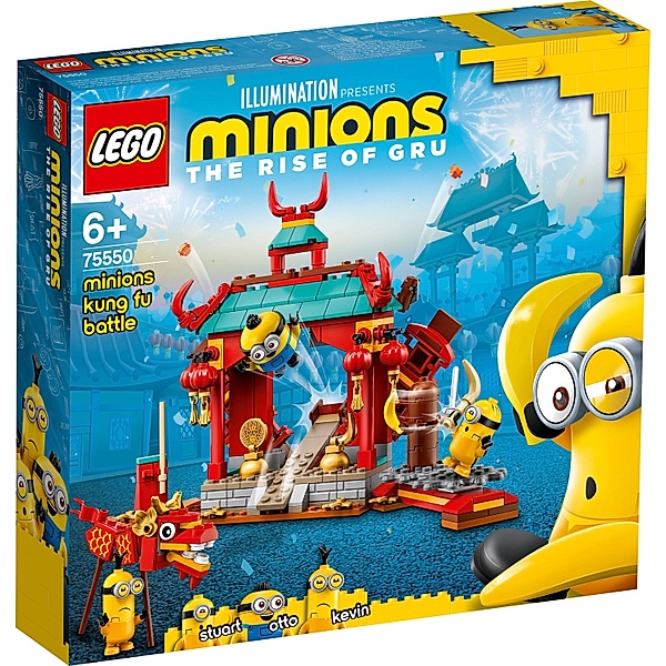 LEGO® LEGO® Minions 75550 Minions Kung Fu Tempel