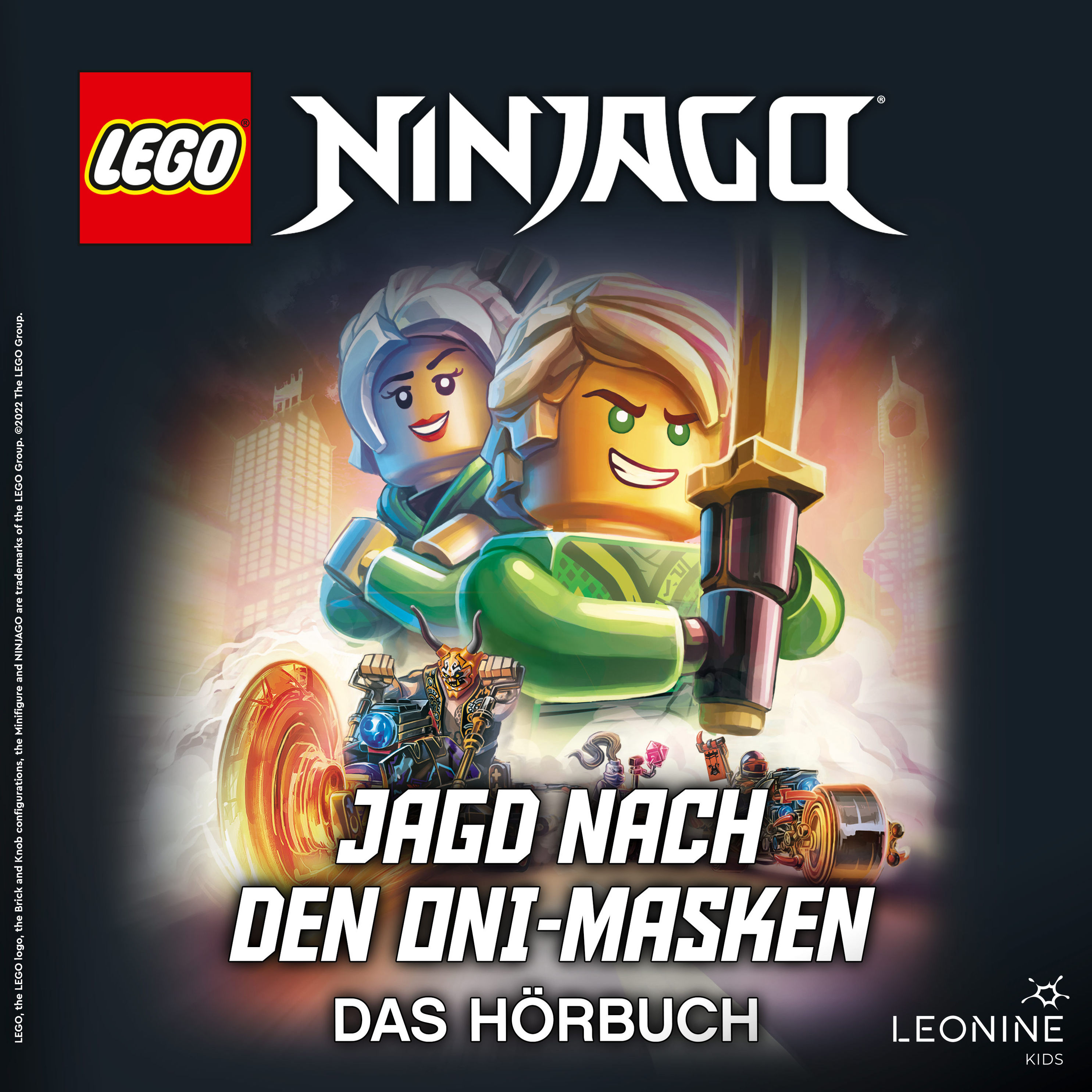 LEGO Ninjago - 7 - Jagd nach den Oni-Masken Band 07 Hörbuch Download