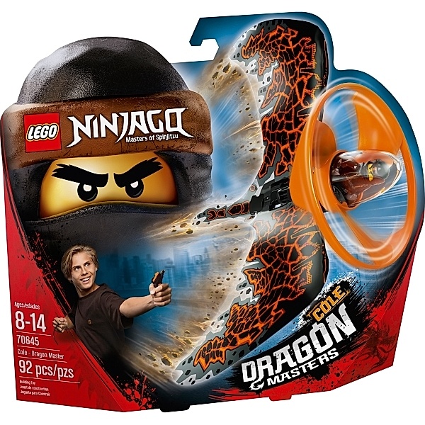 LEGO® LEGO® NINJAGO® 70645 Drachenmeister Cole, 92 Teile