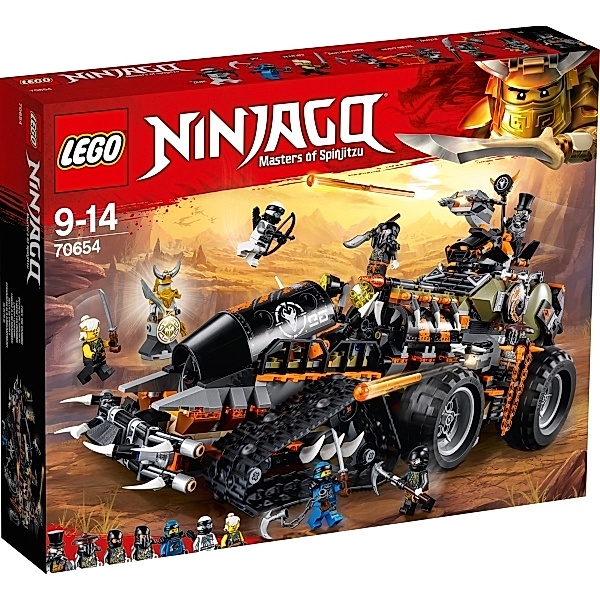 LEGO® LEGO® NINJAGO® 70654 Drachen-Fänger, 1179 Teile