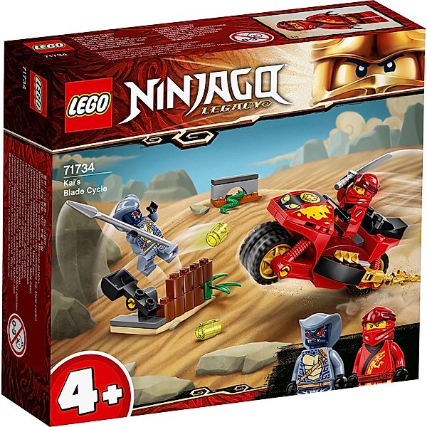 LEGO® LEGO® NINJAGO 71734 Kais Feuer-Bike