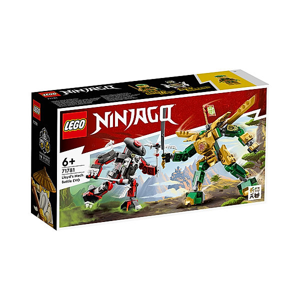 LEGO® LEGO® NINJAGO 71781 Lloyds Mech-Duell EVO