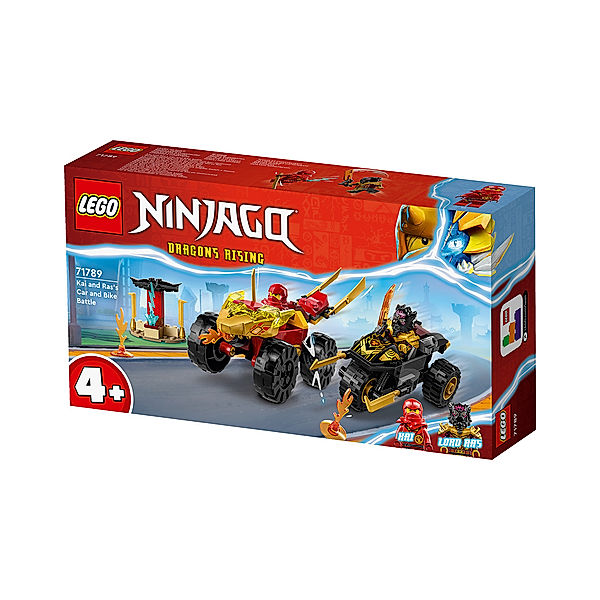 LEGO® LEGO® NINJAGO 71789 Verfolgungsjagd mit Kais Flitz