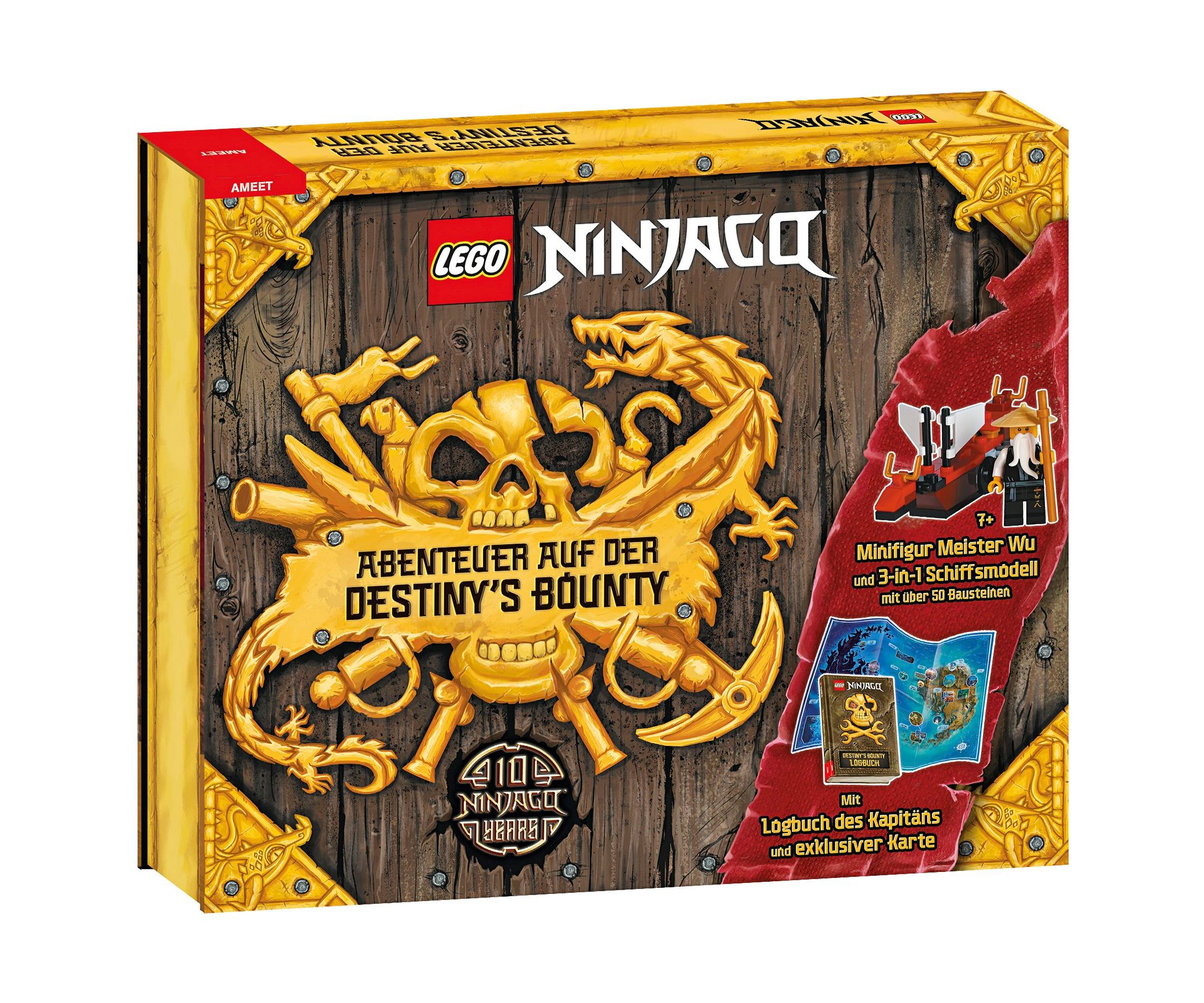 LEGO® NINJAGO® - Abenteuer auf der Destiny's Bounty, m. Minifigur u.  Legosteinen Buch versandkostenfrei bei Weltbild.de bestellen