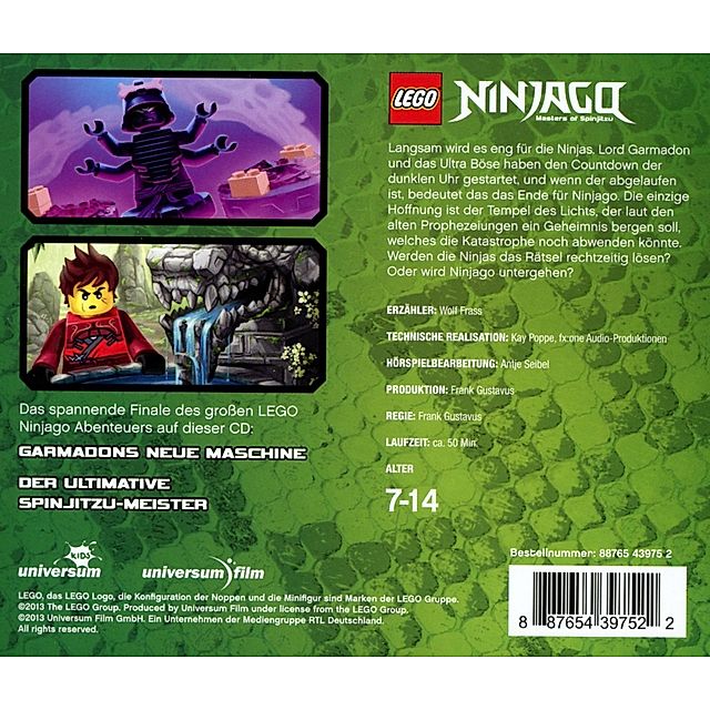 LEGO Ninjago CD 09 Hörbuch jetzt bei Weltbild.de bestellen