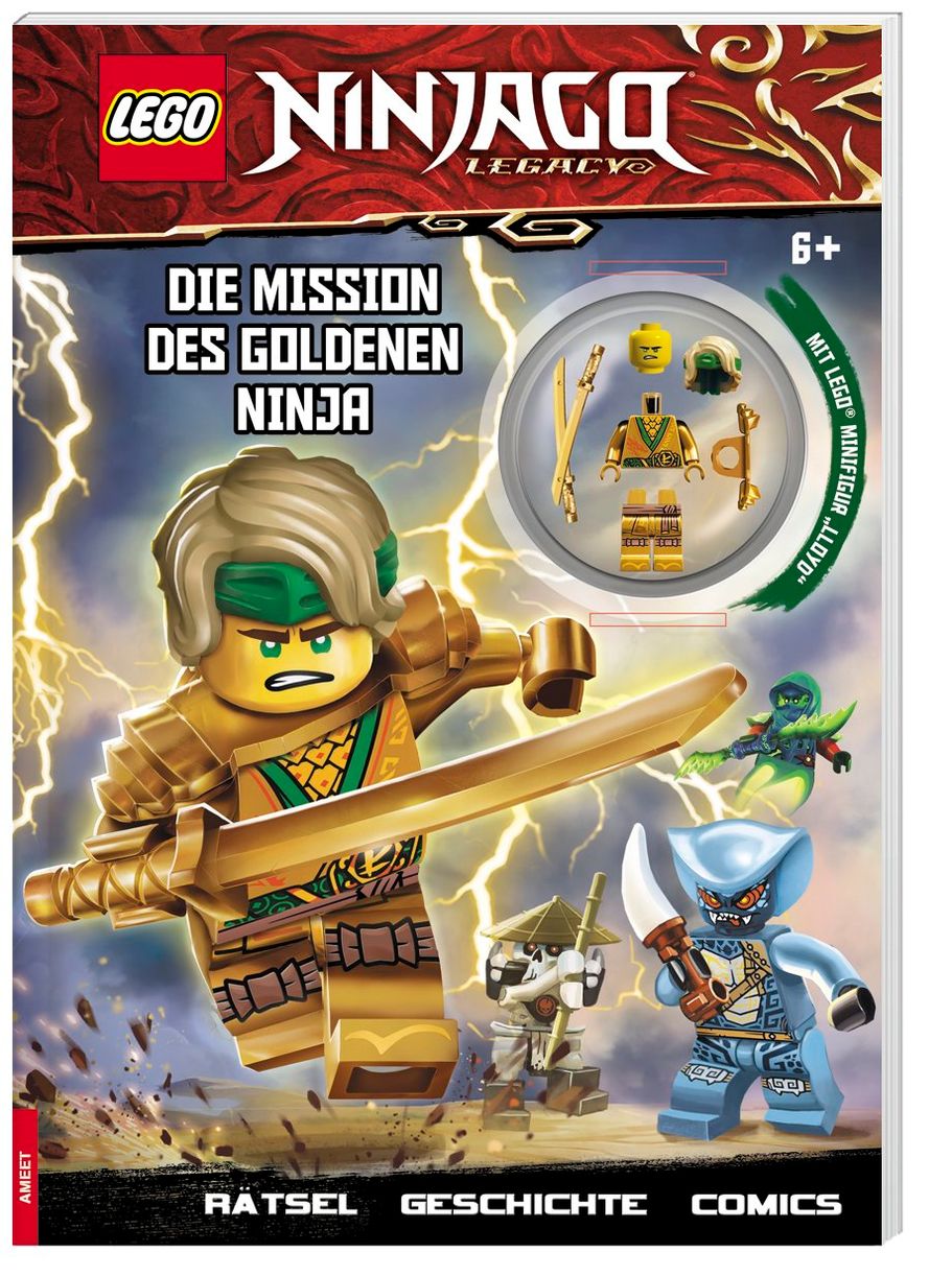 LEGO® NINJAGO® - Die Mission des Goldenen Ninja, m. 1 Beilage Buch  versandkostenfrei bei Weltbild.de bestellen