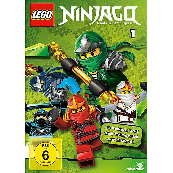 LEGO® Ninjago - DVD 1, Diverse Interpreten