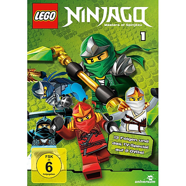 LEGO® Ninjago - DVD 1 DVD jetzt bei Weltbild.at online bestellen