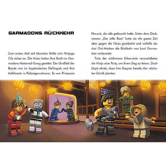 LEGO Ninjago - Garmadons Rückkehr Buch versandkostenfrei bei Weltbild.de  bestellen