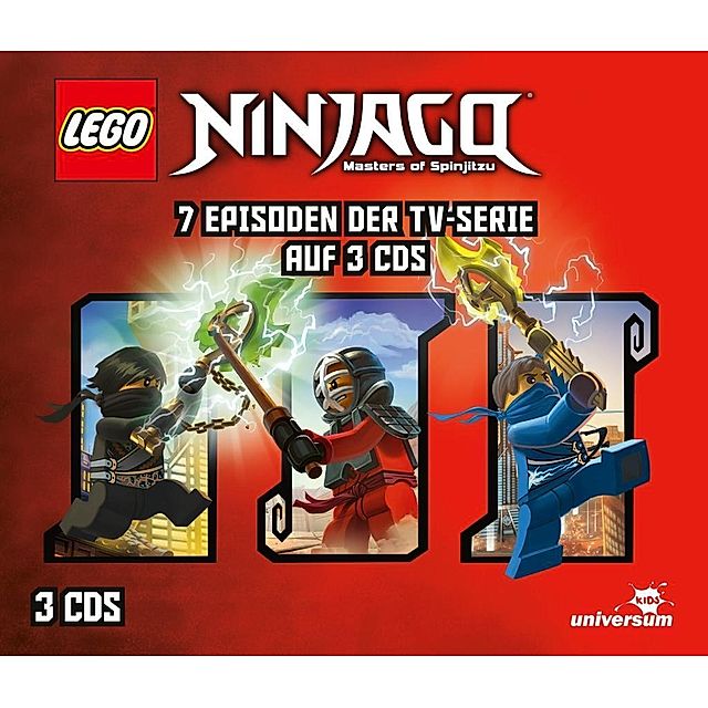 LEGO Ninjago Hörspielbox, 3 Audio-CDs kaufen | tausendkind.ch