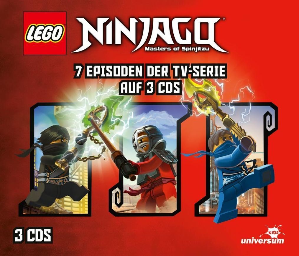 LEGO Ninjago Hörspielbox, 3 Audio-CDs Hörbuch jetzt bei Weltbild.ch  bestellen