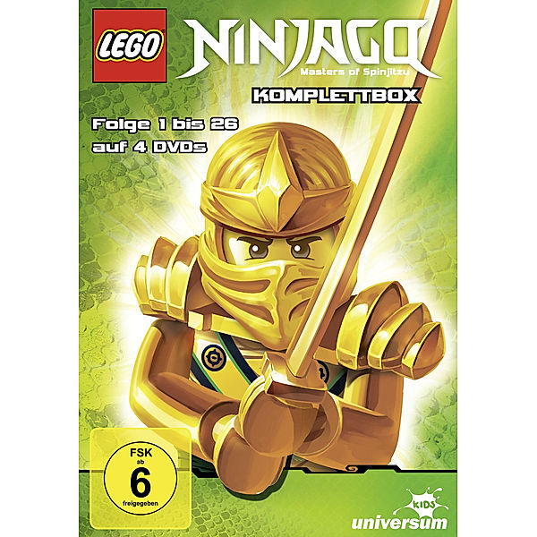 LEGO® Ninjago - Komplettbox: Folge 1 - 26, Dan Hageman, Kevin Hageman, Joel Thomas