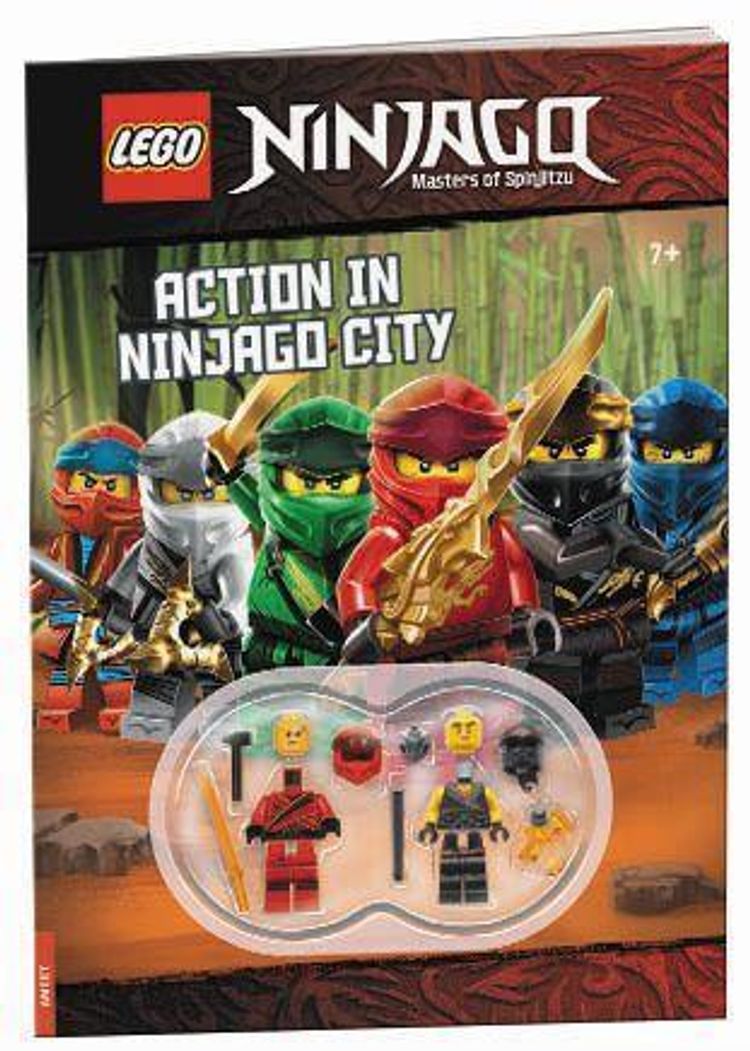 LEGO® NINJAGO®, Masters of Spinjitzu - Action in Ninjago City, m. 2  Minifiguren Buch jetzt online bei Weltbild.ch bestellen