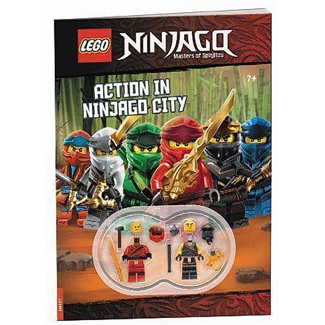 LEGO® NINJAGO®, Masters of Spinjitzu - Action in Ninjago City, m. 2  Minifiguren Buch jetzt online bei Weltbild.at bestellen