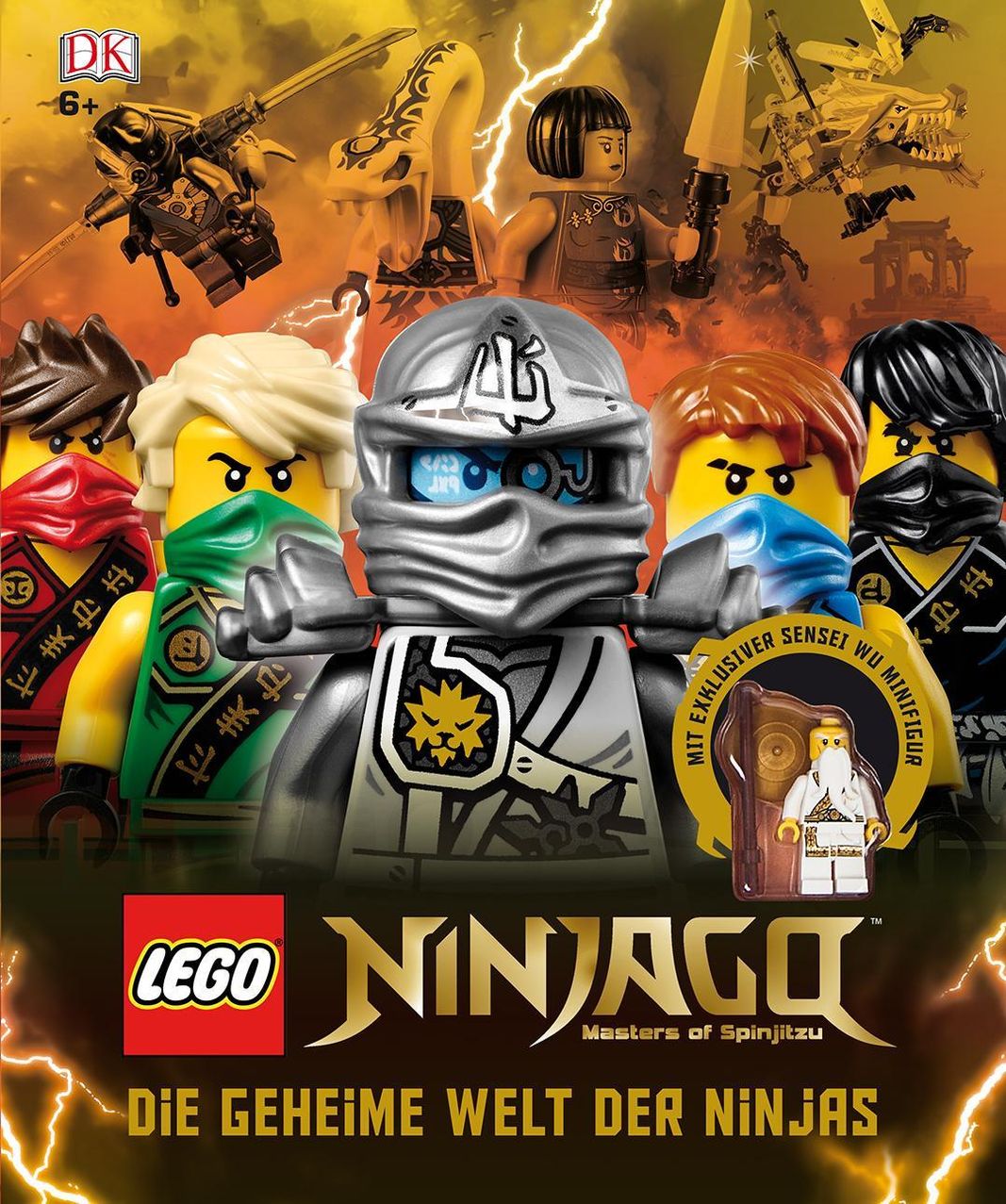 LEGO® Ninjago®, Masters of Spinjitzu - Die geheime Welt der Ninjas, m. Sensei  Wu Minifigur Buch versandkostenfrei bei Weltbild.at bestellen