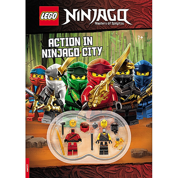 LEGO Ninjago, Masters of Spinjitzu / LEGO® NINJAGO®, Masters of Spinjitzu - Action in Ninjago City, m. 2 Minifiguren