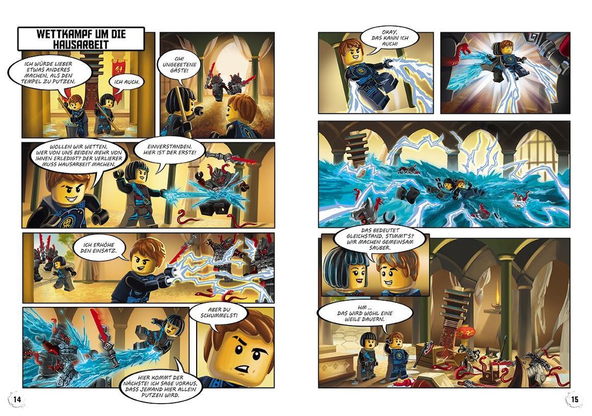 LEGO® NINJAGO® - Mein Comic-Stickerbuch, m. 1 Beilage Buch  versandkostenfrei bei Weltbild.de bestellen