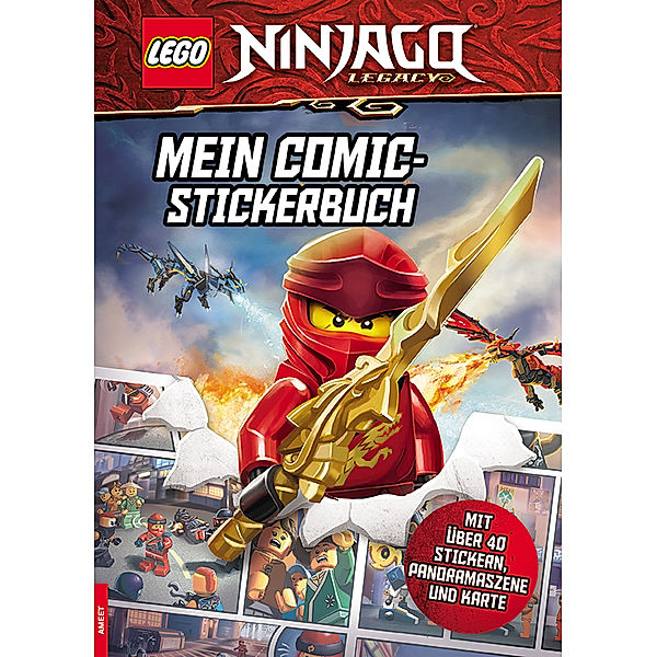 LEGO® NINJAGO® - Mein Comic-Stickerbuch, m. 1 Beilage