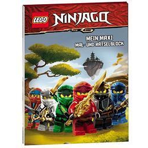 LEGO® NINJAGO® - Mein Maxi Mal- und Rätselblock