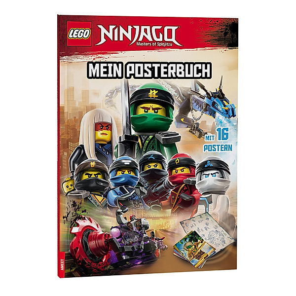 LEGO® NINJAGO® - Mein Posterbuch