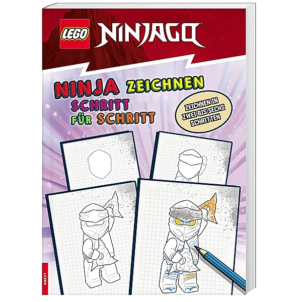 LEGO® NINJAGO® - Ninja zeichnen Schritt für Schritt