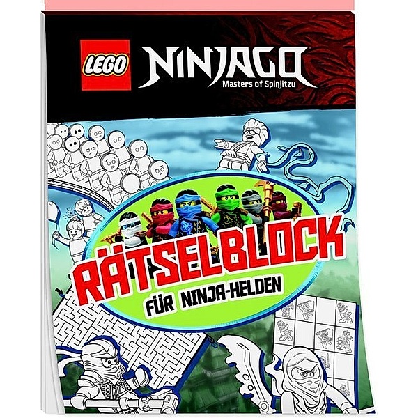 LEGO NINJAGO - Rätselblock für Ninja-Helden