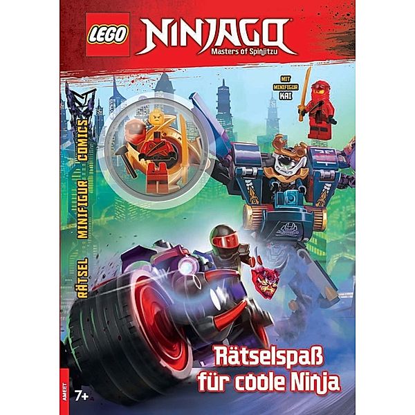 LEGO® NINJAGO® - Rätselspass für coole Ninja, m. Minifigur (Kai)