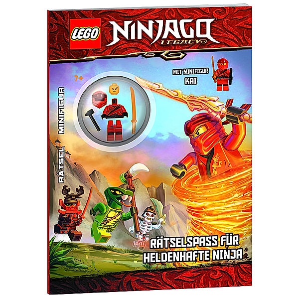 LEGO® Ninjago® - Rätselspaß für heldenhafte Ninja, m. 1 Beilage