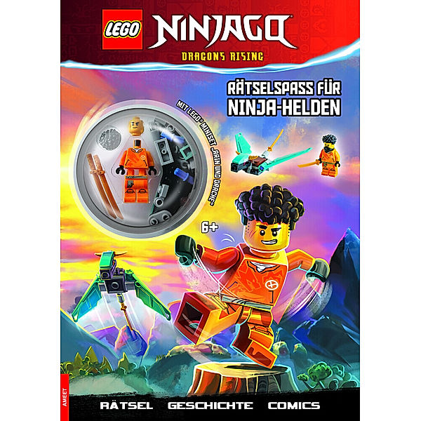 LEGO® NINJAGO® - Rätselspass für Ninja-Helden, m. 1 Beilage
