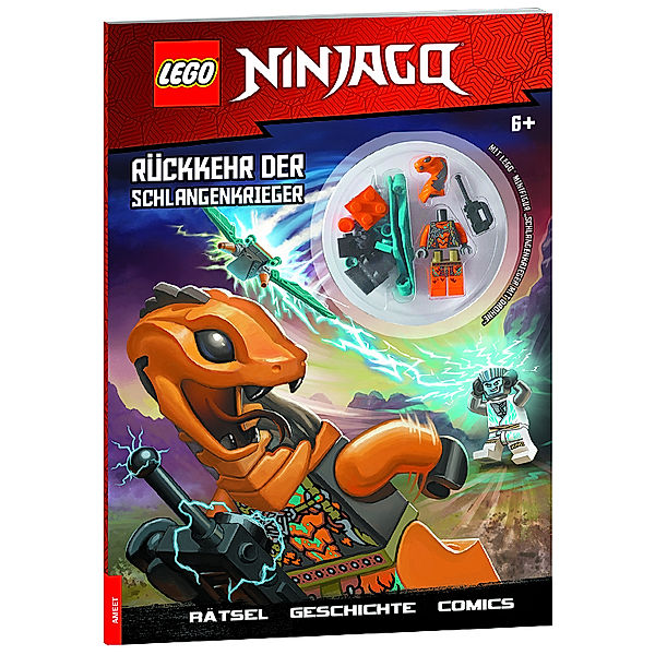 LEGO® NINJAGO® - Rückkehr der Schlangenkrieger, m. 1 Beilage
