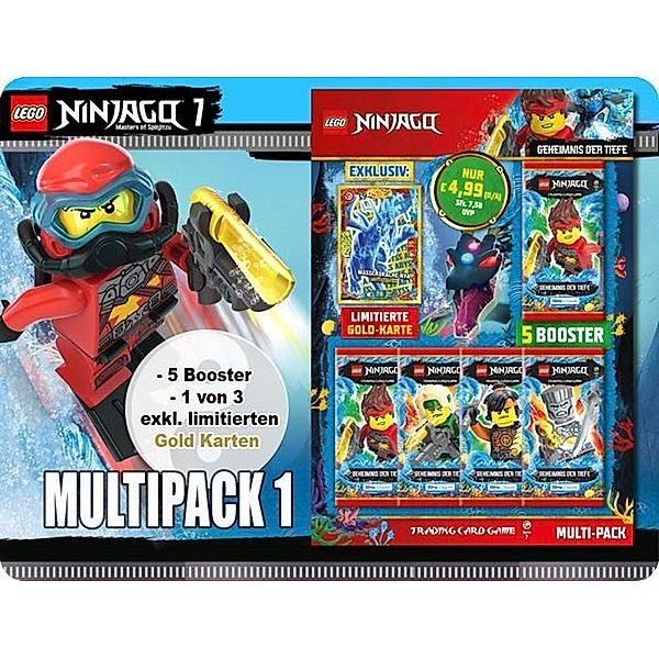 LEGO NINJAGO Serie 7 MULTI-PACK Nummer 1