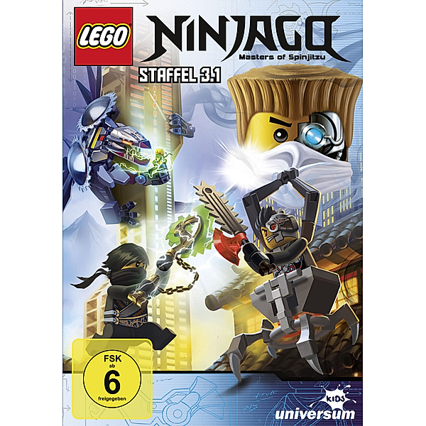 LEGO® Ninjago - Staffel 3.1 DVD bei Weltbild.ch bestellen