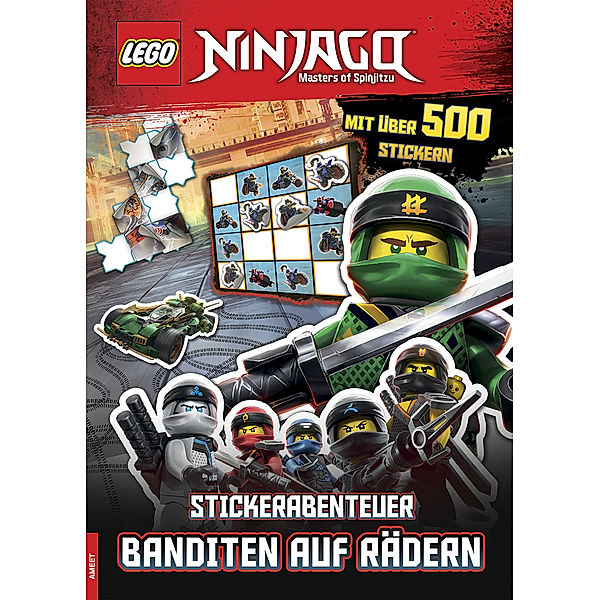 LEGO Ninjago - Stickerabenteuer - Banditen auf Rädern