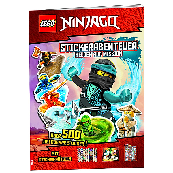 LEGO® NINJAGO® - Stickerabenteuer - Helden auf Mission