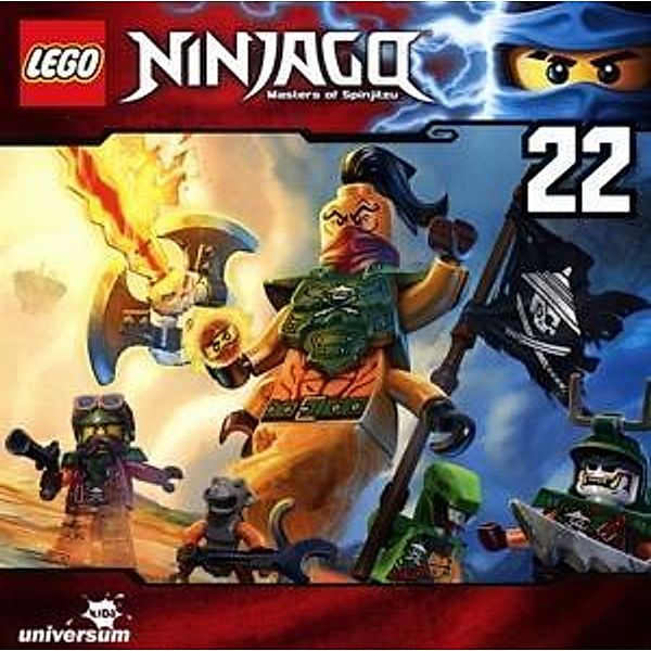 LEGO Ninjago. Tl.22, 1 Audio-CD, 1 Audio-CD, LEGO Ninjago-Masters of Spinjitzu