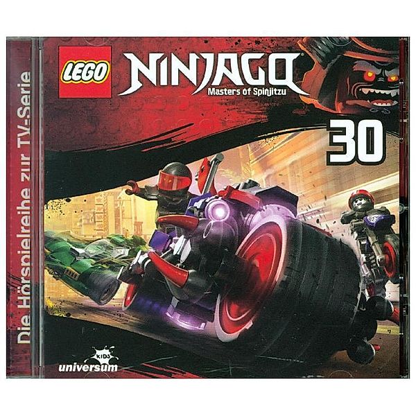 LEGO Ninjago.Tl.30,1 Audio-CD, Diverse Interpreten