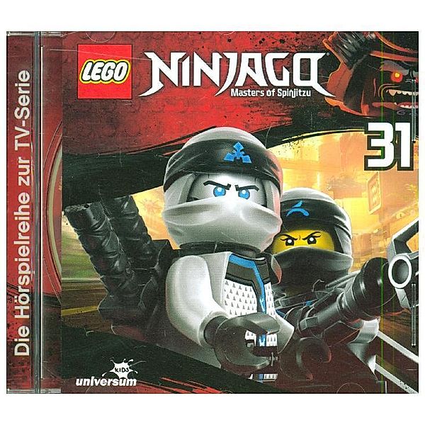 LEGO Ninjago.Tl.31,1 Audio-CD, Diverse Interpreten