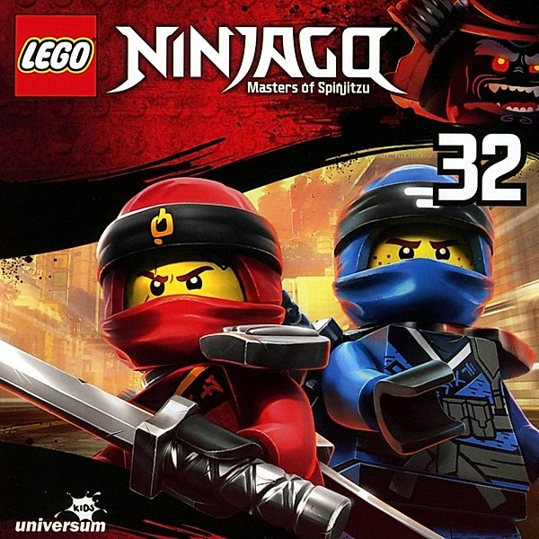 LEGO Ninjago.Tl.32,1 Audio-CD, Diverse Interpreten