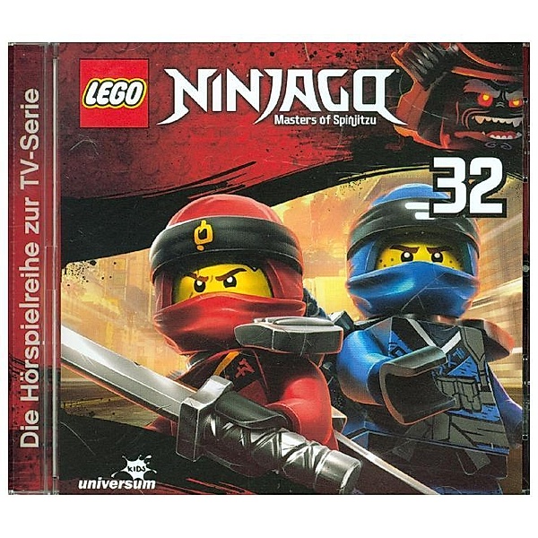 LEGO Ninjago.Tl.32,1 Audio-CD, Diverse Interpreten