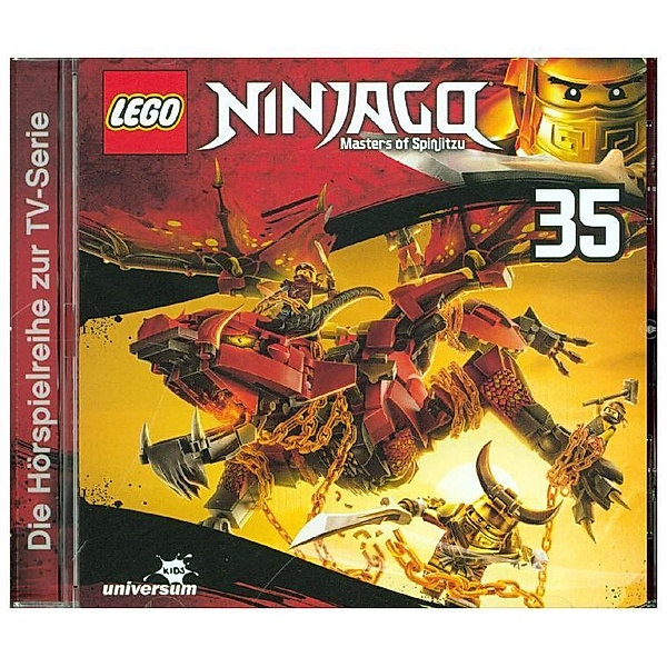 LEGO Ninjago.Tl.35,1 Audio-CD, Lego Ninjago-Masters Of Spinjitzu
