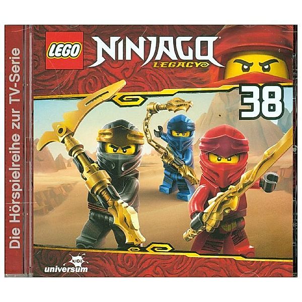 LEGO Ninjago.Tl.38,1 Audio-CD, Lego Ninjago-Masters Of Spinjitzu