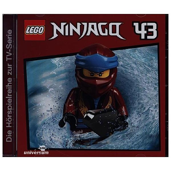 LEGO Ninjago.Tl.43,1 Audio-CD, Diverse Interpreten