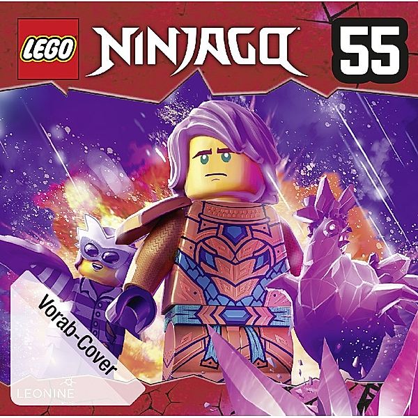 LEGO® NINJAGO®.Tl.55,1 Audio-CD, Diverse Interpreten