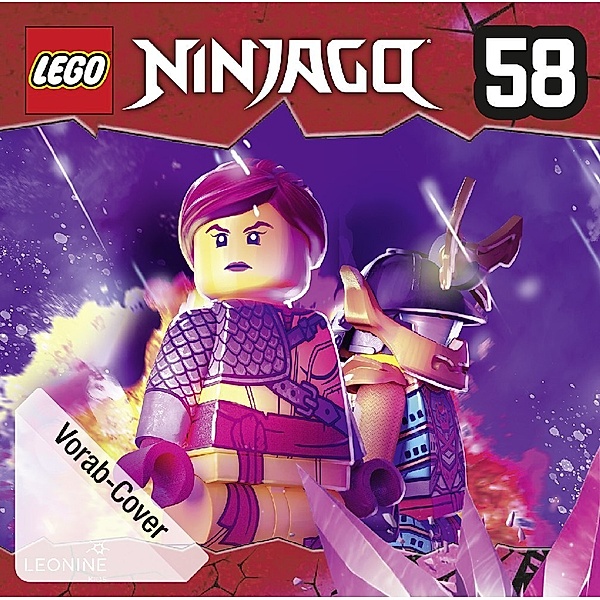 LEGO Ninjago.Tl.58,1 Audio-CD, Diverse Interpreten
